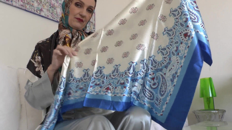Lady Victoria Valente: Your Step-stepmother’s New Satin Scarves Turn You on! Everything Is...
