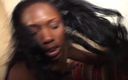 CBD Media: Slutty hairy pussy African girlfriend gets deep penetrated by a...