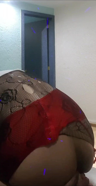 Camino Brooks: Latina tranny Camino Brooks anální díra sólo