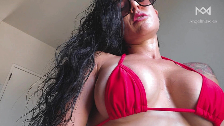 Angelmuscles: Tentación Muscular Bronceada Por El Sol