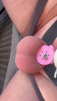Inverted Chastity Cumming Sissy
