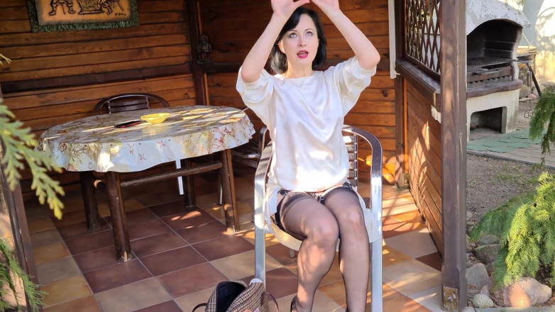 Wanilianna: Provocando no jardim