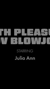Julia Ann Usta przyjemność OBciąganie POV
