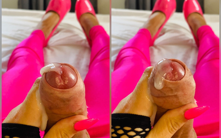 Sexy Pink High Heels Cumshot (Jennajerkin) Sexy Pink High Heels Cumshot (Jennajerkin)