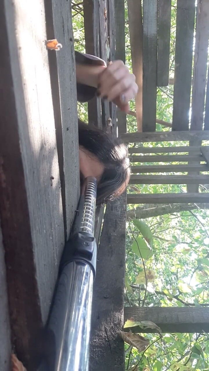DiiVampy: Dildo Walk Outside