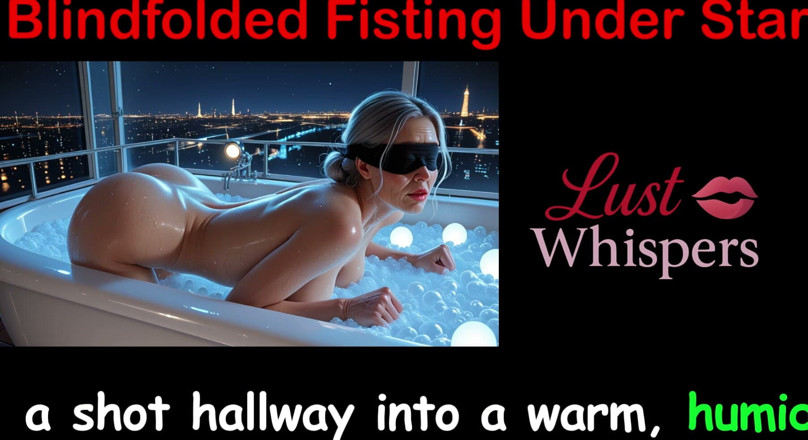 LustWhispers: Blindfolded Fisting Under Stars - English Sex Story