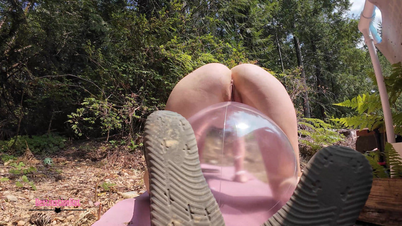 Destination Kat: Outdoor Clear Ball Yoga