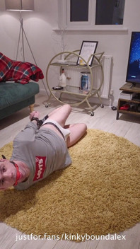 Hogtied and Left to Struggle
