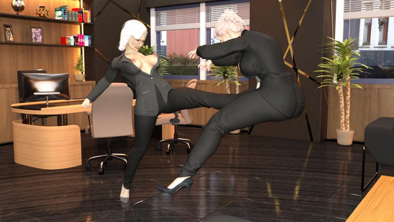 Mature Catfights and Sexfights: Boj s velkým šéfem