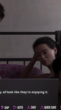 College Kings 69 - Menonton Filem Lucah Dengan Lauren Dan Dapat Handjob