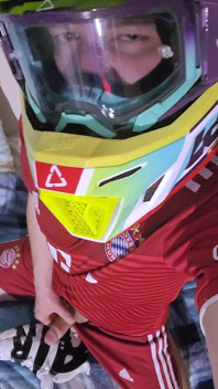 Young Football Player Jerks off and Cums on Sneakers
