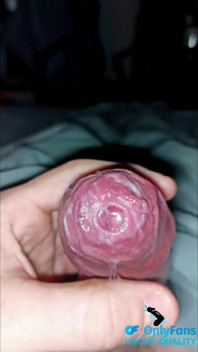 Cum Play with Phimosis Tight Foreskin