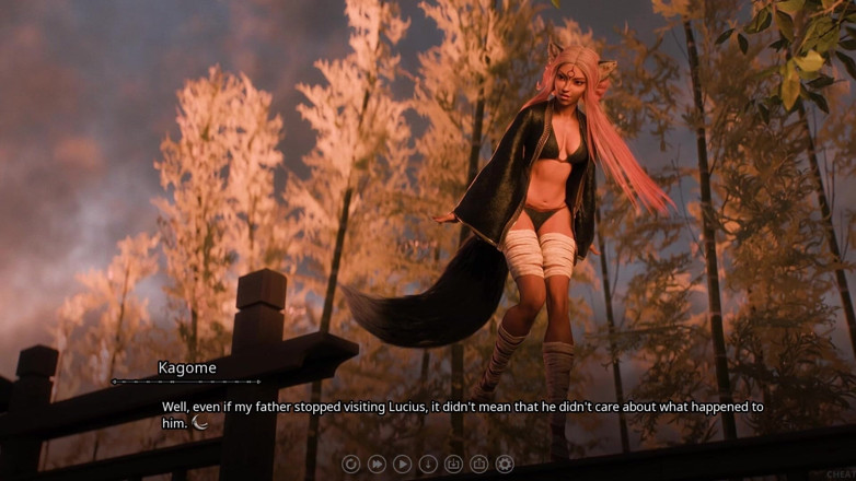 3D Cartoon Porn: Seven Realms 39: Atlas Summons Kagome for Catalyst Hunt (sfw)