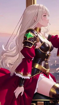 Fantasia proibita in armatura Rossa e Verde! Il cavaliere biondo si diverte seducente mentre il suo partner dai capelli argentati si inginocchia per servire