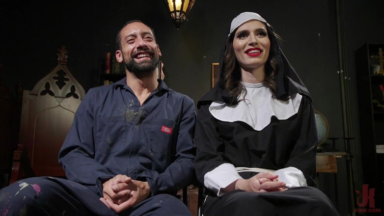 Kink TS: The Naughty Nun: Korra Del Rio Punishes Disgraceful Sinner Dj