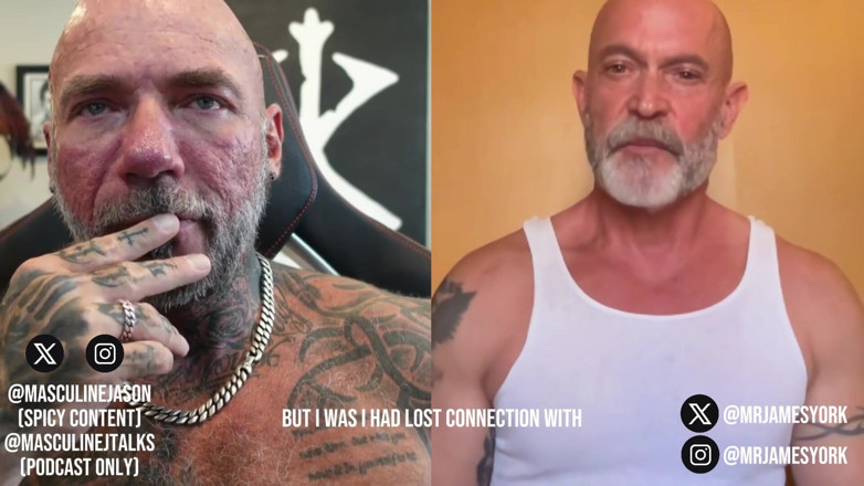 Raw and Uncensored with Masculine Jason: Porn Star Confessions - James York (episode 214)