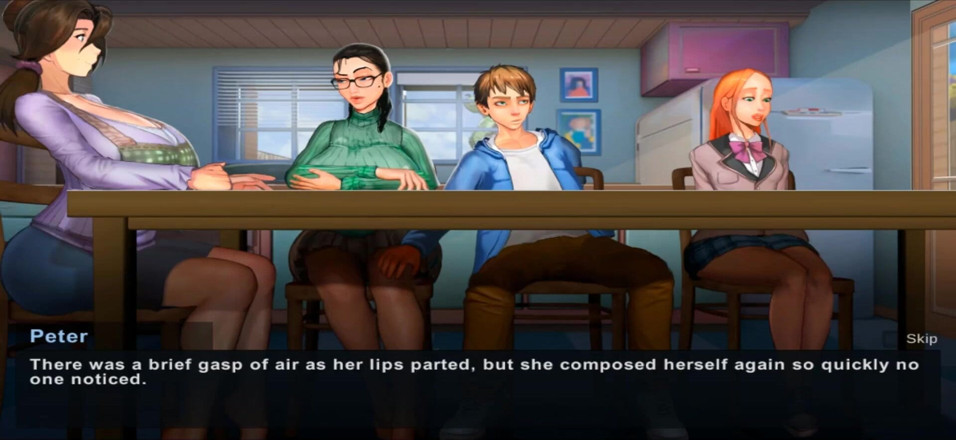 Hentai World: Taffy tales gast ruk onder tafel