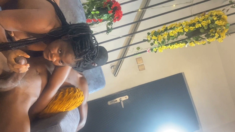 Ebony-forever69: Zendy Queen Stretch Her Jaws Like a Sloppy Python to...