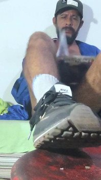 Fetish kaki santai - crot