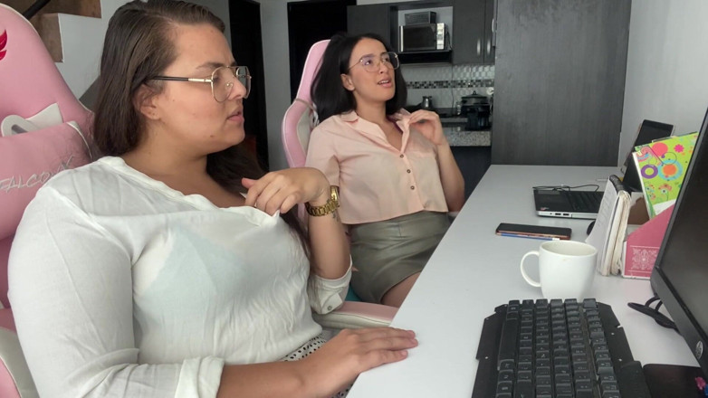 zoemelissa: Our Boss Excites Us, We Masturbate Thinking About Him