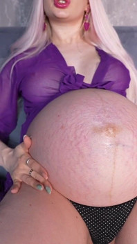 Hot Teasing From Pregnant