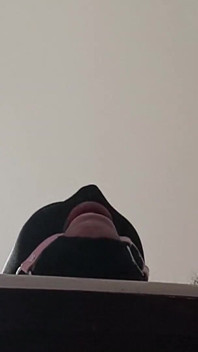 Tied up, Blindfolded and Ballgagged MILF Gets Fucked in Her Mouth, Pussy and Ass