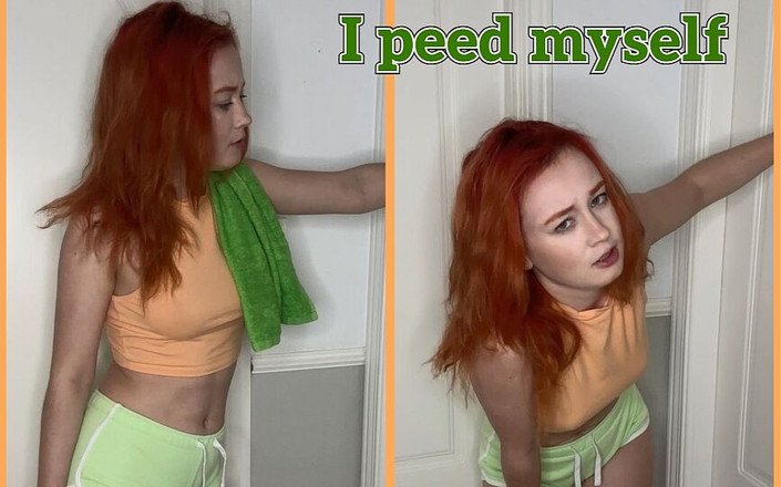 Sheryl X Sinclair: トイレ待ち中におしっこしちゃった