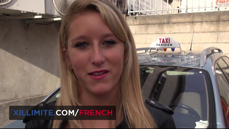 French girls at work: French small boobs teen Kelly Pix