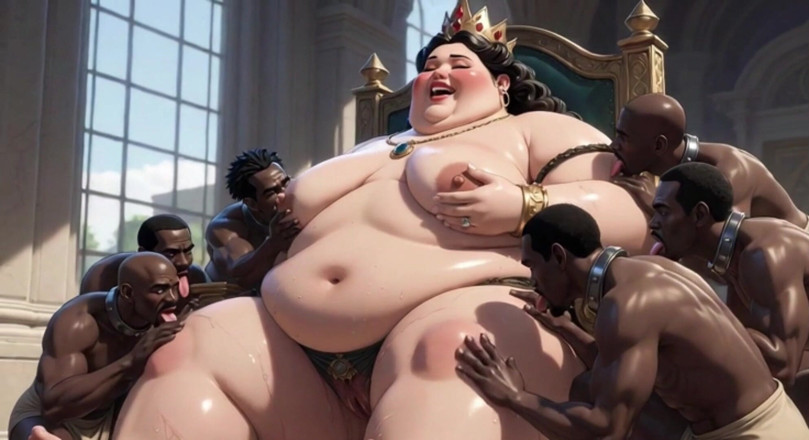 YOUR BEST FANTASY: Enorme donnona padrona a tutto corpo adorazione - gli schiavi la...