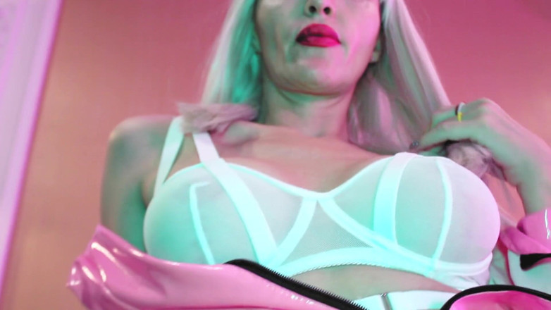 Eva Latexxx: Fetiche milf Eva látex dulce coño kink bdsm dominatrix solo...