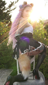 Maid with a Plug Tail