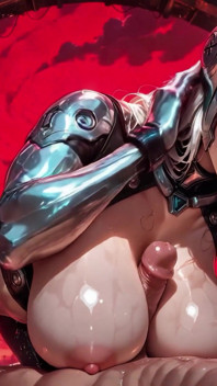 Cyborgs Harvest My Semen! - with Sound - Ai Generated