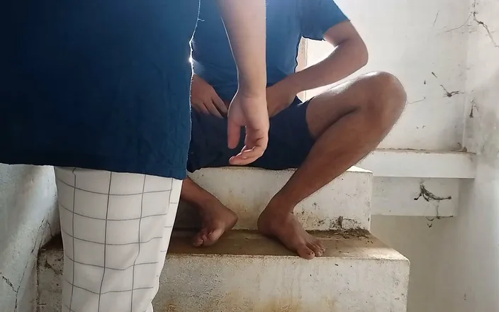 Queenrima: Bhabhi Caught Me Shaking My Dick in the Stairs and...