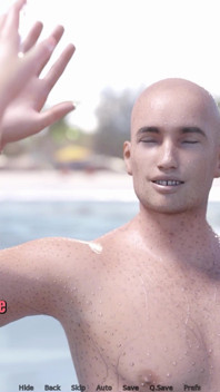 Tante seksi dengan toket besar lagi asik ngusap memeknya di pantai sama keponakan tirinya yang kontol besar tepat di belakang suaminya - masalah jantung