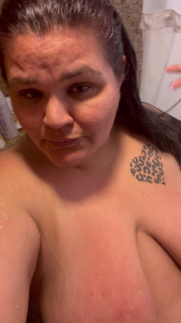 Raven Belle: Zcela přírodní bbw sprcha