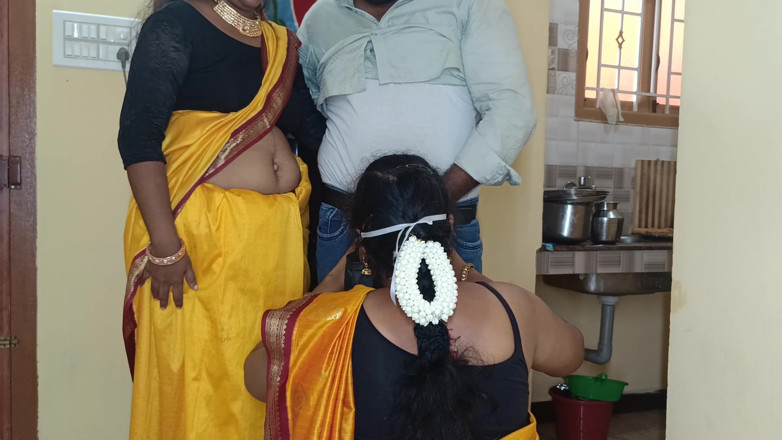 Pushpa porn: hot tin logon ki chudaee