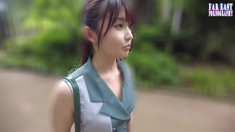 Far East pornography: Cream-kiss wandeling met een mondvol plagen en genietend van elke...