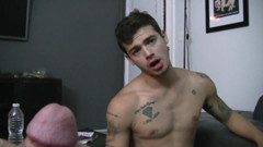 Boys half-way house: Tattooed teen fucked bareback by older man