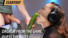 Orgasm from the game. Guess the taste.