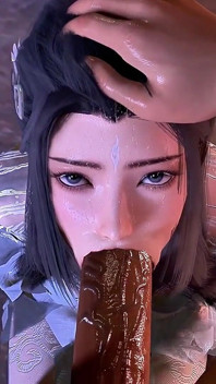 Dewi cantik 3D yang terdaya - hentai animasi 3D