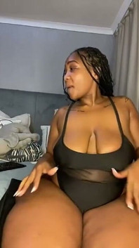 Gruby tyłek BBW striptiz i pussyplay