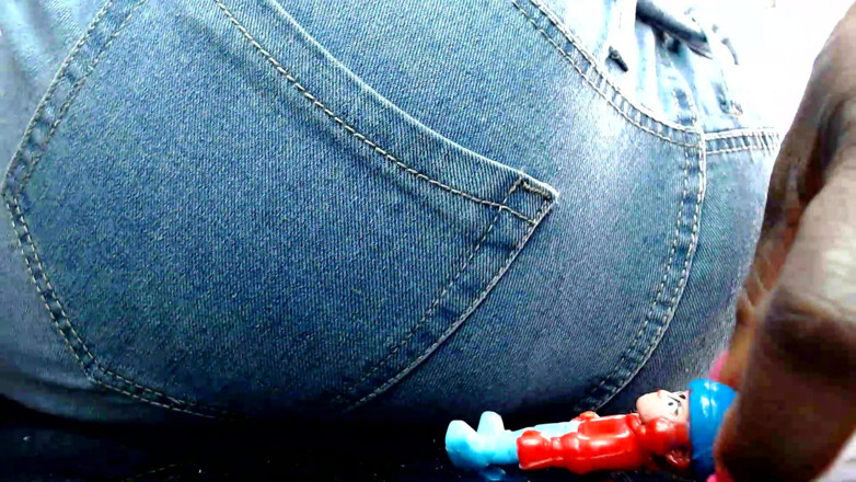 Maeling: Trampled in Denim Jeans and Ass