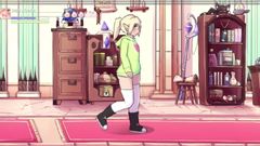 LewdArcade: Max si peri demo level 4 lagi asik mainin memeknya dengan...