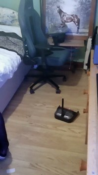 Just Cleaning the Bedroom