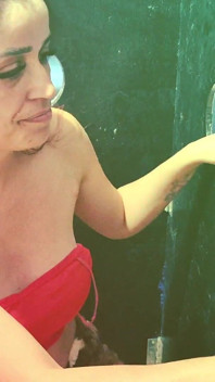 Wife Sucks off Strangers and Takes Their Loads at a Glory Hole!