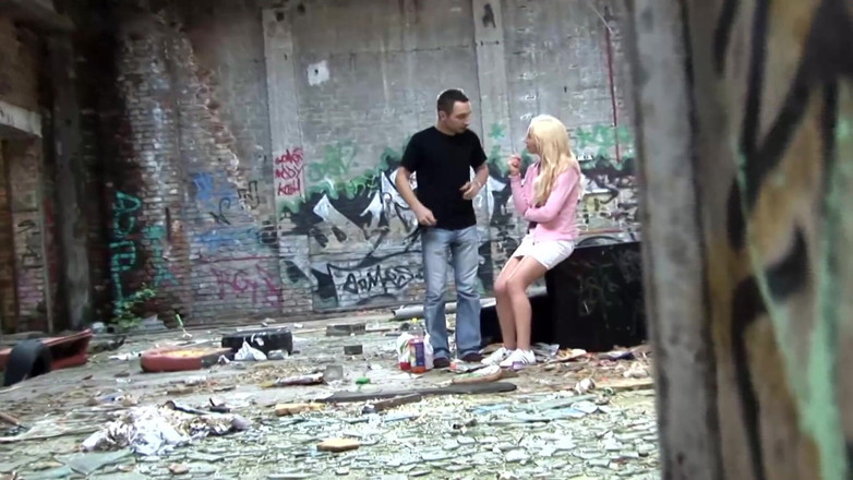 Public Entertainment: Blondes foxy-schätzchen, vögelt und lutscht