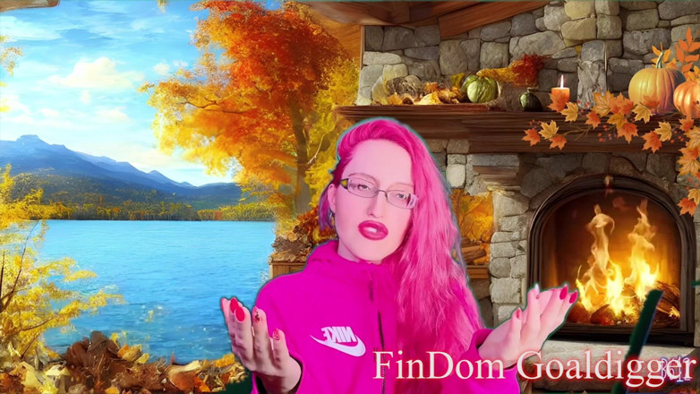 FinDom Goaldigger: Transformación de labios labial rosa