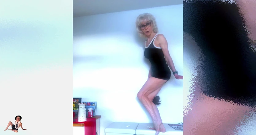 Granny Jacy porn video – Naughty Office Worker