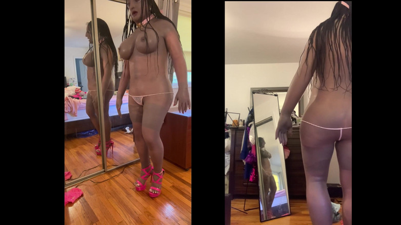 Deanna Doll: Schwarzes schätzchen Danae in sexy hot pants &amp;skimpy top - teil 2 und...