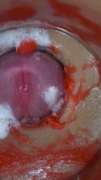 Inseminación - Cámara Interna Captura Eyaculación Masculina Profunda